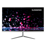 Монитор SunWind 27" SUN-M27BF102 темно-серый IPS LED 16:9 HDMI матовая 1000:1 250cd 178гр/178гр 1920x1080 DisplayPort FHD 3.6кг