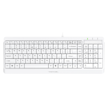 Клавиатура A4Tech Fstyler FK15 белый USB (FK15 WHITE)