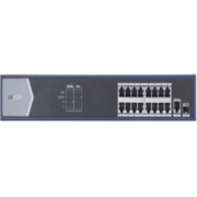 Коммутатор Hikvision DS-3E0518P-E 17x1Гбит/с 1SFP 16PoE+ 230W неуправляемый