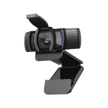 960-001252/960-001257 Logitech HD Pro Webcam C920S, { черный, 3Mpix, USB2.0, с микрофоном для ноутбука }