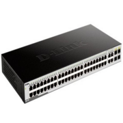 Коммутатор D-Link DGS-1052/A2A, L2 Unmanaged Switch with 48 10/100/1000Base-T and 4 100/1000Base-T/SFP combo-ports. 16K Mac address, 802.3x Flow Control, Auto MDI/MDI-X, 802.1p QoS, D-Link Green technology, Me