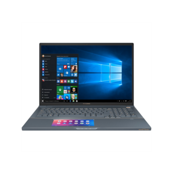 Ноутбук ASUS ProArt W730G5T-H8099TS Q1 17"(1920x1200 (матовый) IPS)/Intel Core i7 9750H(2.6Ghz)/32768Mb/2048PCISSDGb/noDVD/Ext:nVidia Quadro RTX5000(16384Mb)/Cam/BT/WiFi/war 1y/2.5kg/Star Grey/W10 + ScreenPad