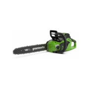 Greenworks Цепная пила аккумуляторная GreenWorks GD40CS18, 40V, 40 см, бесщеточная, до 1,8 КВТ, с АКБ 6АЧ и ЗУ [2005807UF]