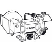 ЗУБР Заточной станок для мокрого и сухого шлифования, d150 / d200 мм, 500 Вт [ПТМ-150]