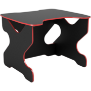 Стол игровой Витал-ПК ИВЕНТ 1200 столешница ЛДСП черный красный