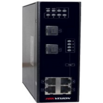 HIKVISION DS-3T0306P 4 RJ45 100M RJ45 PoE,2 Uplink порт 1000М Ethernet