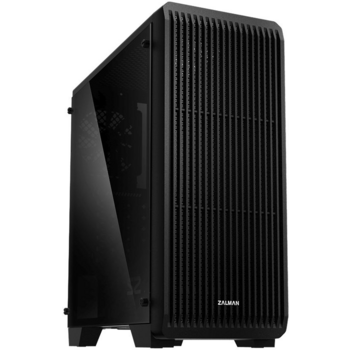 Корпус Zalman S2 TG черный без БП ATX 5x120mm 2xUSB2.0 1xUSB3.0 audio bott PSU