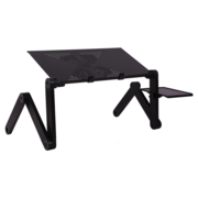 Стол для ноутбука Buro BU-803 столешница металл черный 48x48x26см