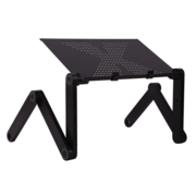 Стол для ноутбука Buro BU-807 столешница металл черный 42x48x26см