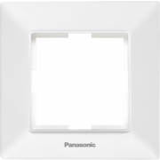 Рамка Panasonic Arkedia Slim WNTF08012WH-RU декоративная 1x пластик белый (упак.:1шт)