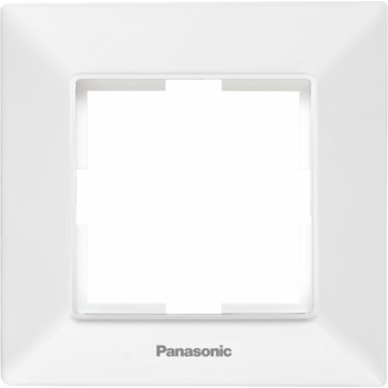 Рамка Panasonic Arkedia Slim WNTF08012WH-RU декоративная 1x пластик белый (упак.:1шт)