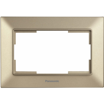 Рамка Panasonic Arkedia Slim WNTF08092BR-RU декоративная 1x пластик бронзовый (упак.:1шт)