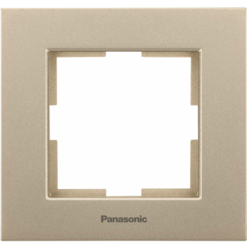 Рамка Panasonic Karre Plus WKTF08012BR-RU декоративная 1x пластик бронзовый (упак.:1шт)