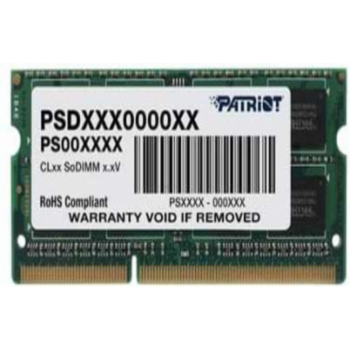 Модуль памяти для ноутбука SODIMM 4GB PC10600 DDR3 PSD34G1333L2S PATRIOT
