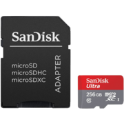 Карта памяти Micro SecureDigital 256Gb SanDisk SDSQUA4-256G-GN6MA Ultra + adapter