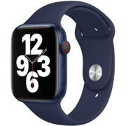 Ремешок Apple Sport Band для Apple Watch Series 3/4/5/6/SE темный ультрамарин (3H110ZM/A) 44мм