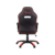 Кресло игровое A4Tech Bloody GC-350 черный/красный эко.кожа крестов. пластик черный
