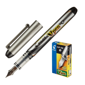 Ручка перьевая Pilot V-PEN SVP-4M-B (741535) перо:M одноразовая черные чернила