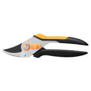 Секатор плоскостной Fiskars Solid P331 черный/оранжевый (1057163)