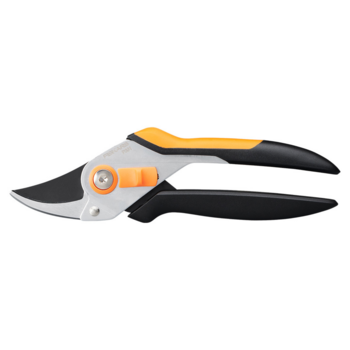 Секатор плоскостной Fiskars Solid P331 черный/оранжевый (1057163)