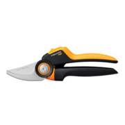 Секатор плоскостной Fiskars PowerGear P921 черный/оранжевый (1057173)