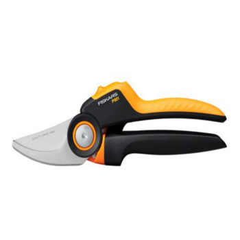 Секатор плоскостной Fiskars PowerGear P921 черный/оранжевый (1057173)