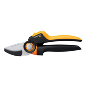 Секатор плоскостной Fiskars PowerGear P941 черный/оранжевый (1057174)