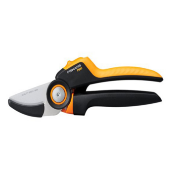 Секатор плоскостной Fiskars PowerGear P941 черный/оранжевый (1057174)