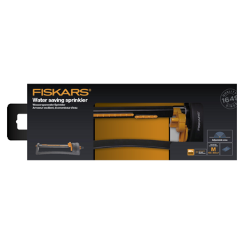 Дождеватель Fiskars 1023662 осцилирующий черный оранжевый