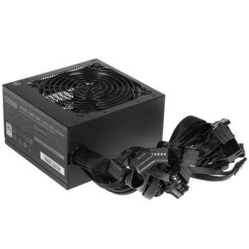 Блок питания Cooler Master ATX 500W MWE White V2 80+ (24+4+4pin) APFC 120mm fan 6xSATA RTL