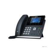Проводной телефон SIP YEALINK SIP-T46U, 16 аккаунтов, цветной экран 4.3" LCD-экран 480х272, 2 порта USB, BLF, PoE, GigE, без БП, шт