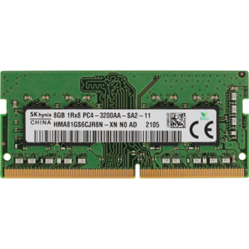 Память DDR4 8Gb 3200MHz Hynix HMA81GS6CJR8N-XNN0 OEM PC4-25600 CL22 SO-DIMM 260-pin 1.2В single rank