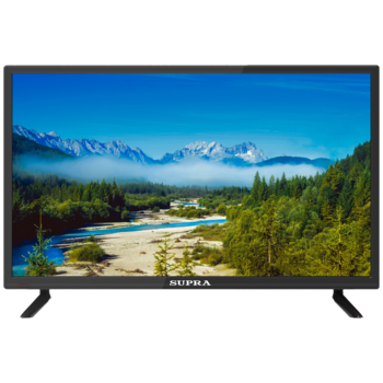 Телевизор LED Supra 23.6" STV-LC24ST0045W черный HD READY 50Hz DVB-T DVB-T2 DVB-C USB WiFi Smart TV (RUS)