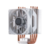 Кулер для процессора Cooler Master Hyper H410R White Edition (100W, 4-pin, 136mm, tower, Al/Cu, white LED, fans: 1x92mm/34.1CFM/29dBA/2000rpm, 2066/2011-v3/2011/1366/1200/115x/AM4/AM3+/AM3/AM2+/AM2/FM2+/FM2/FM1)