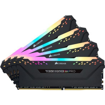 Память DDR4 4x8Gb 3200MHz Corsair CMH32GX4M4E3200C16 Vengeance RGB Pro RTL Gaming PC4-25600 CL16 DIMM 288-pin 1.35В