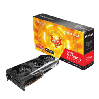 Видеокарта Sapphire PCI-E 4.0 11306-01-20G RX 6700XT Gaming NITRO+ 12G AMD Radeon RX 6700XT 12288Mb 192 GDDR6 2548/16000 HDMIx1 DPx3 HDCP Ret