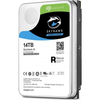 Жесткий диск Seagate SATA-III 14Tb ST14000VE0008 SkyHawkAI (7200rpm) 256Mb 3.5"