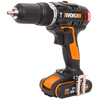 Дрель-шуруповерт ударная Worx WX367.1 аккум. патрон:быстрозажимной (кейс в комплекте)