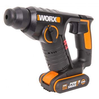 Перфоратор Worx WX394.3 патрон:SDS-plus уд.:1.5Дж аккум. (кейс в комплекте)