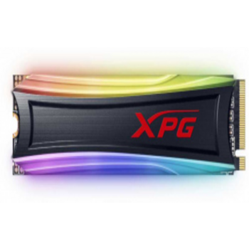 Твердотельный диск 256GB A-DATA XPG SPECTRIX S40G RGB, M.2 2280, PCI-E 3x4, [R/W - 3500/1200 MB/s] 3D-NAND TLC