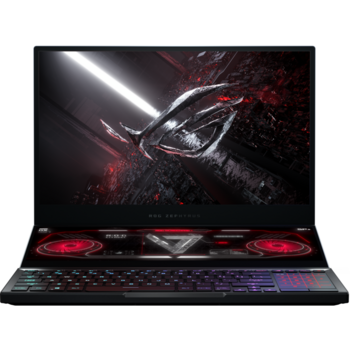 Ноутбук ASUS ROG GX551QS-HF119T Zephyrus +backpack Q1 15.6"(1920x1080 (матовый, 300Hz) IPS)/AMD Ryzen 9 5900HX(3.3Ghz)/32768Mb/2x512SSDGb/noDVD/Ext:nVidia GeForce RTX3080(16384Mb)/BT/WiFi/war 1y/2.48kg/Off Black/W10 + NumberPad