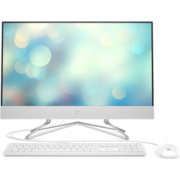 Моноблок HP 24-df1007ur 23.8" Full HD i5 1135G7 (2.4) 8Gb SSD256Gb Iris Xe CR Free DOS 3.0 GbitEth WiFi BT 90W клавиатура мышь Cam белый 1920x1080