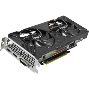 Видеокарта Palit PCI-E PA-RTX2060 DUAL OC 6G no LED NVIDIA GeForce RTX 2060 6144Mb 192 GDDR6 1365/14000 DVIx1/HDMIx1/DPx1/HDCP Ret