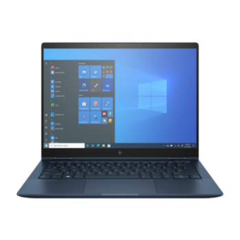 Ноутбук HP Elite Dragonfly G2 Core i7-1165G7 2.8GHz,13.3" UHD (3840x2160) IPS Touch HDR-400 550cd BV,16Gb LPDDR4X-4266MHz,1Tb SSD,LTE,Mg Case,Premium Kbd Backlit+SR,56Wh,B&O Audio,1kg,3y,Galaxy Blue,Win10Pro