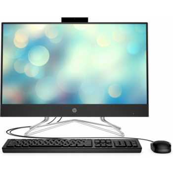 Моноблок HP 24-df1003ur 23.8" Full HD i3 1115G4 (3) 4Gb SSD256Gb UHDG CR Free DOS 3.0 GbitEth WiFi BT 65W клавиатура мышь Cam черный 1920x1080