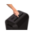 Шредер Fellowes PowerShred LX65 черный (секр.P-4) фрагменты 10лист. 22лтр. скрепки скобы пл.карты