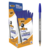 Ручка шариковая Bic CRISTAL LARGE (880656) 0.42мм прозрачный синие чернила коробка картонная