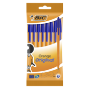 Набор шариковых ручек Bic ORANGE FINE (919228) 0.8мм оранжевый синие чернила пакет (8шт)