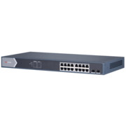 Коммутатор Hikvision DS-3E1518P-EI 16G 2SFP 16PoE+ 225W управляемый