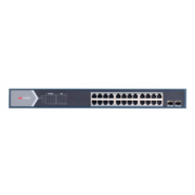 Коммутатор Hikvision DS-3E1526P-E 24G 2SFP 24PoE+ 370W управляемый